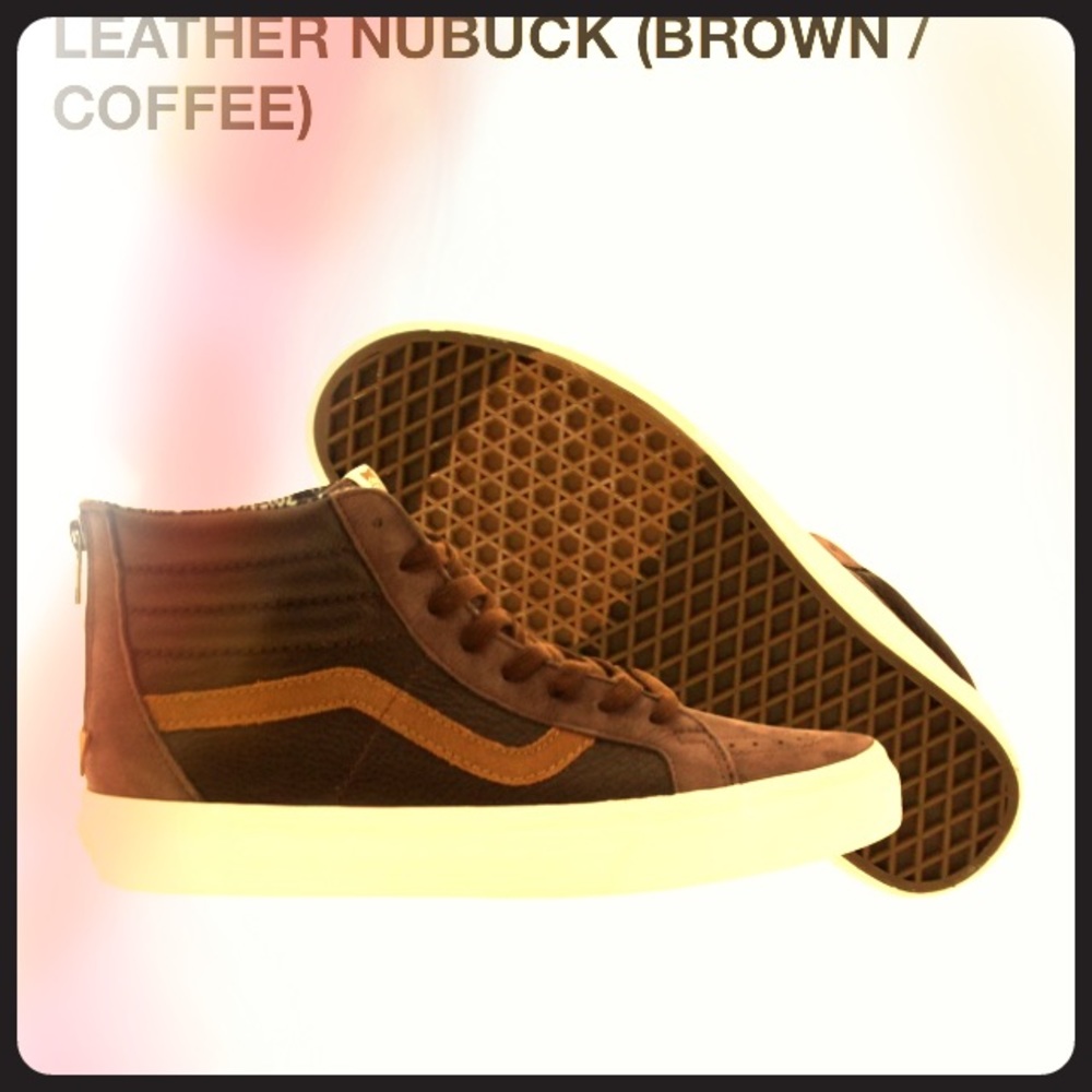 Leather vans